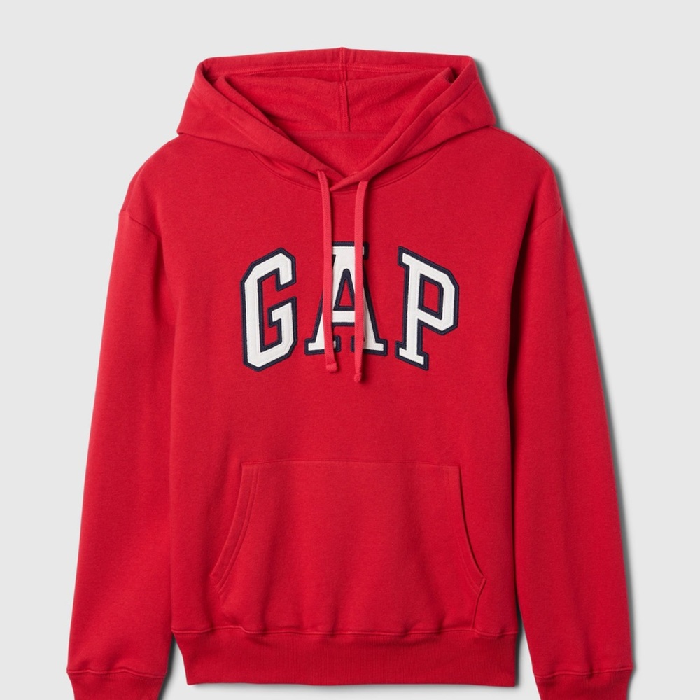 NWT Gap Logo Sweatshirt COLOR ROBBIE RED SIZE  X LARGE